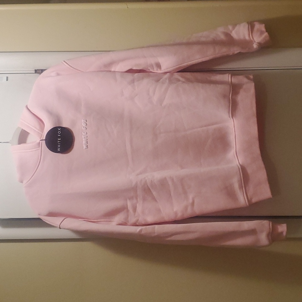 White Fox Leisure Vol 3.5 Hoodie Sweatshirt Pink